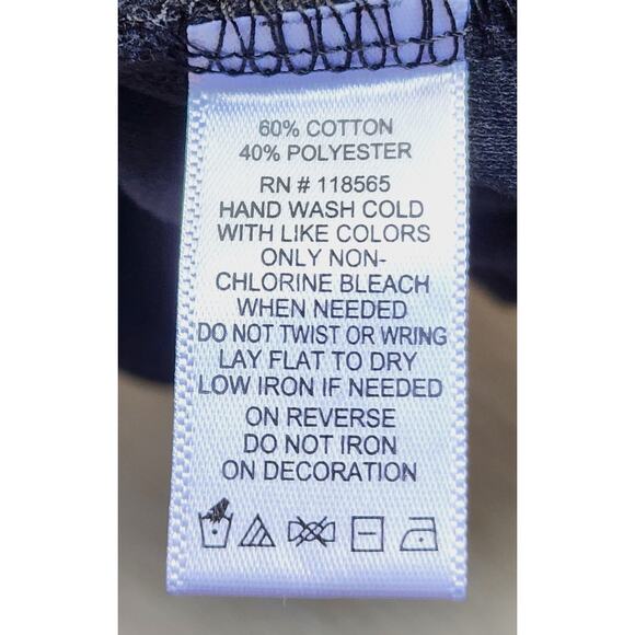 Top/Blouse-Quacker Factory-Black-Gold Studs-Round Neck-3/4 Sleeves-Size XL - Picture 5 of 11